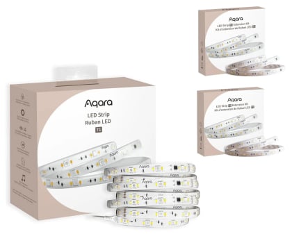 Zestaw Smart Home Aqara Pasek świetlny T1 LED Strip (2M)+ Przedłużenie 2x 1m